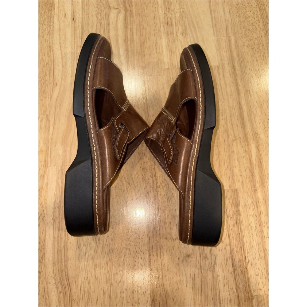 Clarks Loomis Gale Sandals Women’s Size 8.5 Legacy Comfort Series Brown Leather - Picture 10 of 13